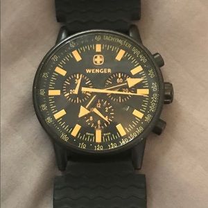 Wenger Commando Orange Watch